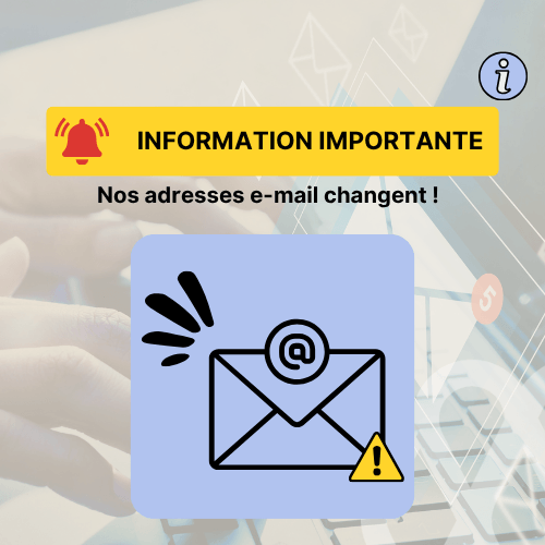 chgt adresse mail